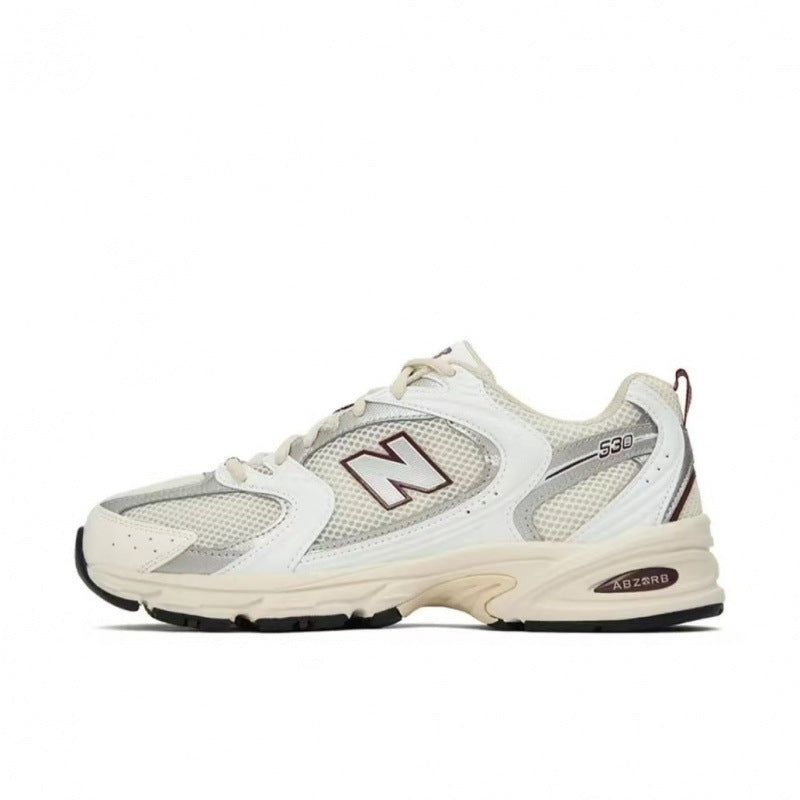 530 Cream White and Red