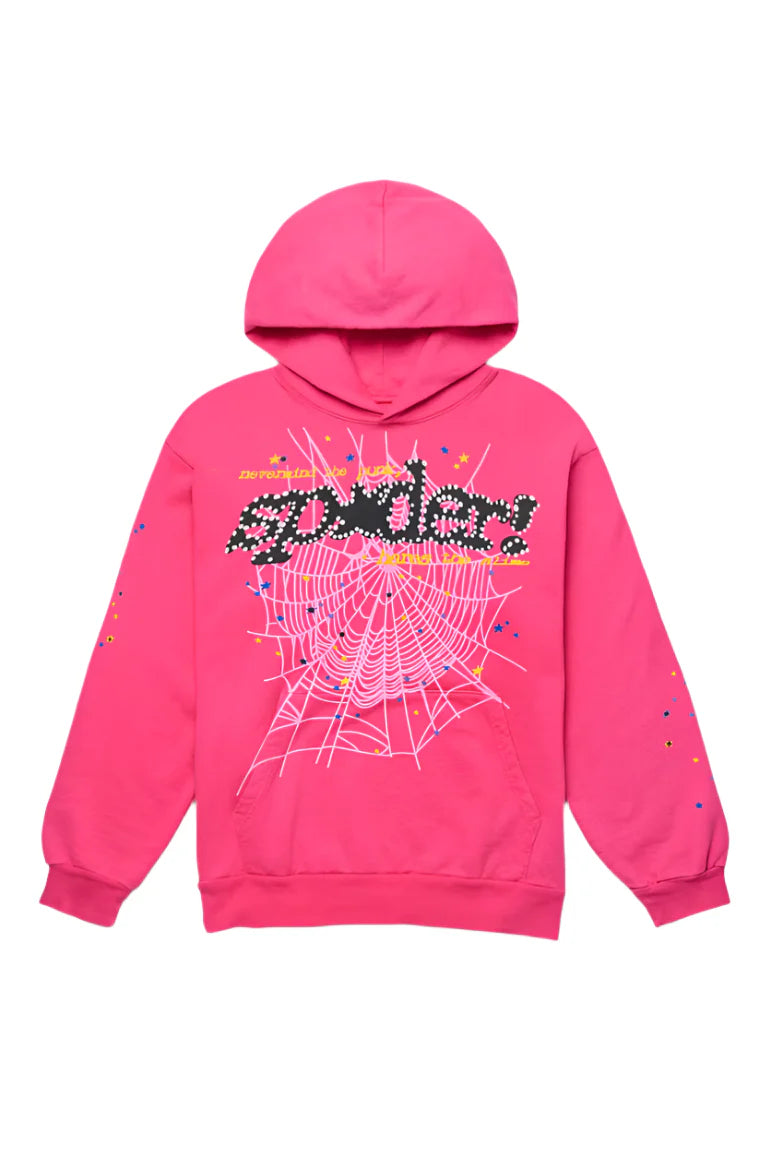 V2 Web Hoodie Pink