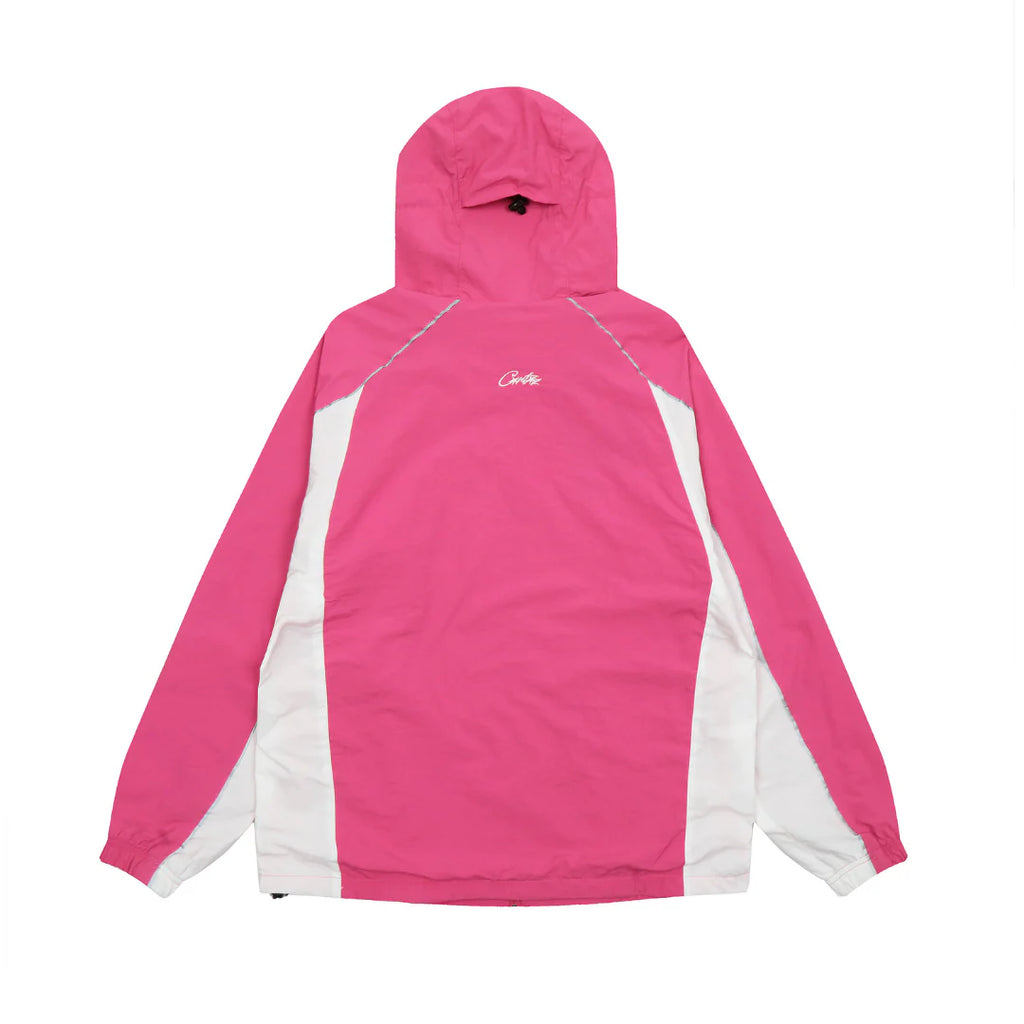 SEVENPETALS x CZ Pink Windbreaker