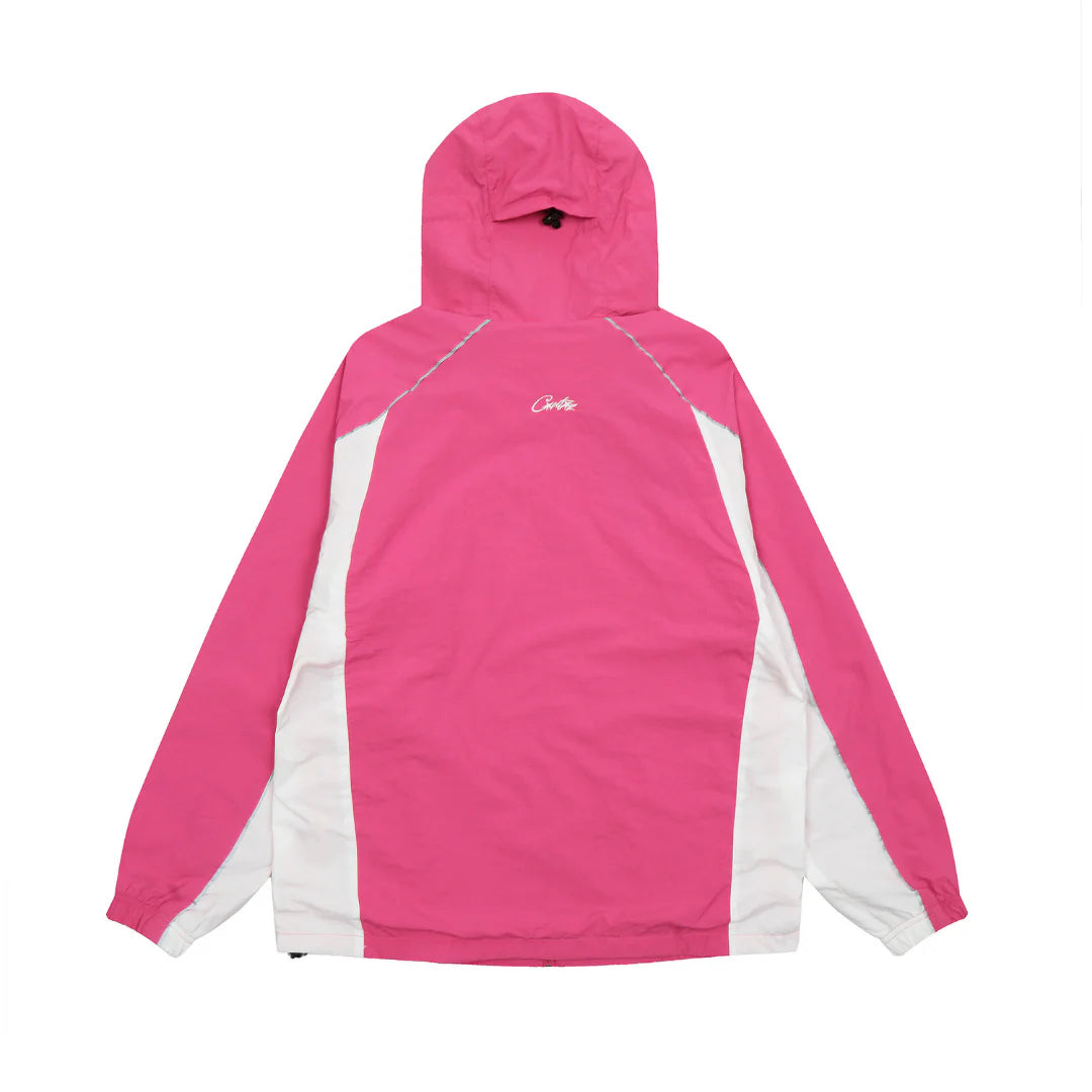 SEVENPETALS x CZ Pink Windbreaker