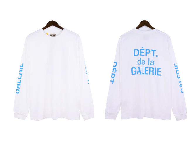 SEVENPETALS x Dep White/Blue Longsleeve