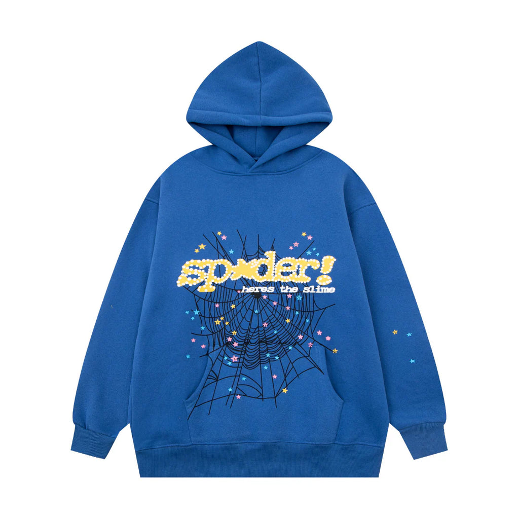 Sp5der Tracksuit Blue