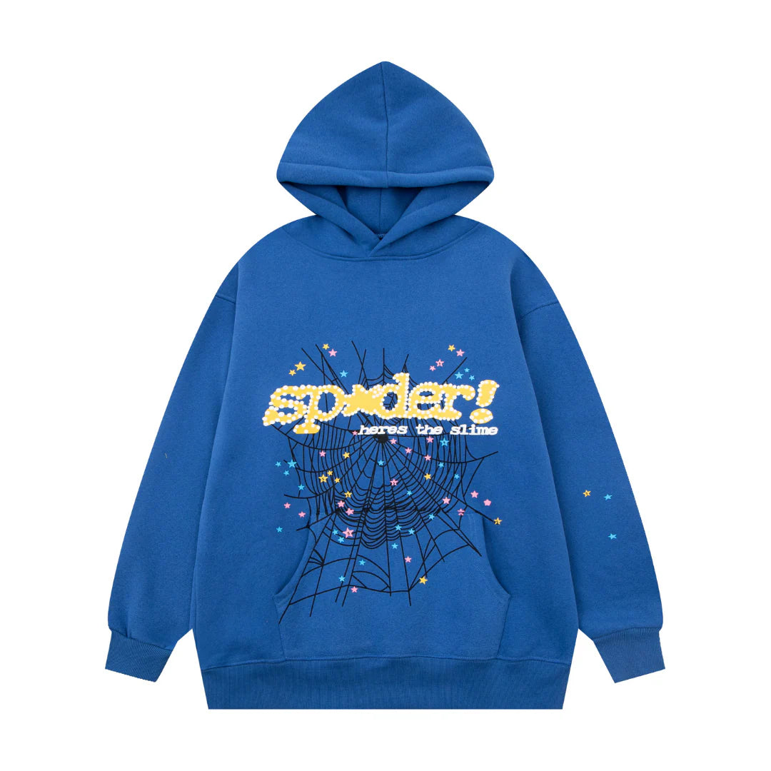 Sp5der Tracksuit Blue