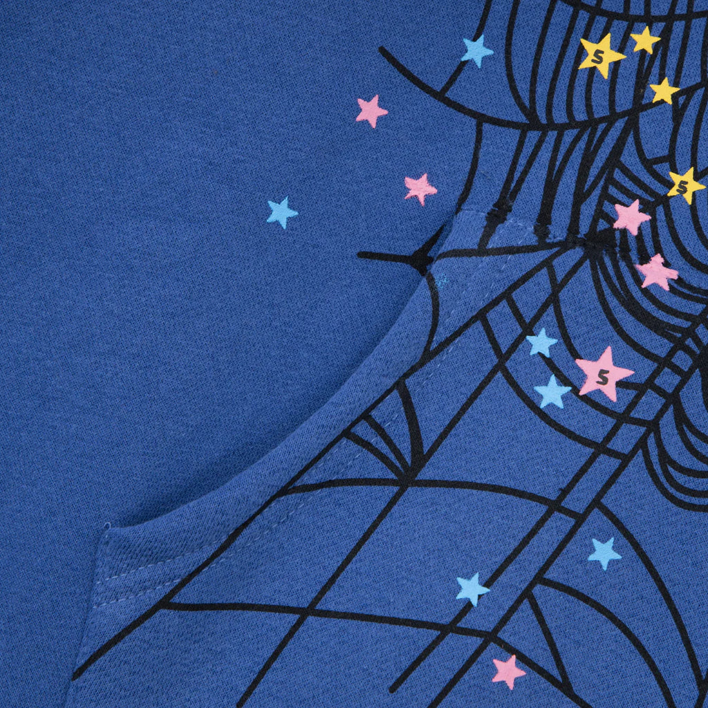 Sp5der Tracksuit Blue