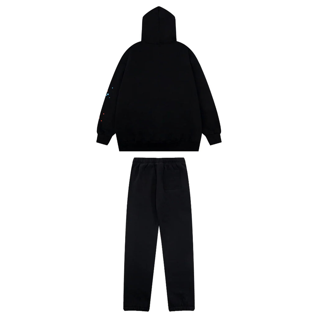 Sp5der Tracksuit Black
