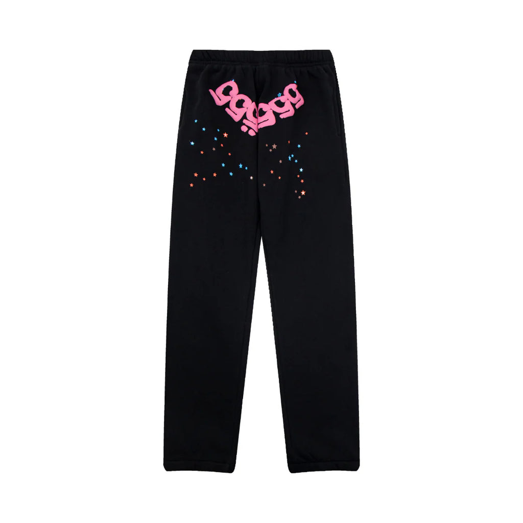 Sp5der Tracksuit Black