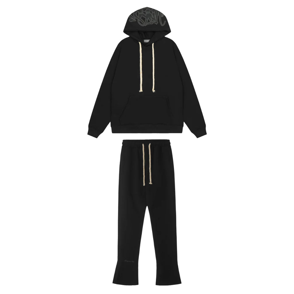 Syna Logo Black Tracksuit