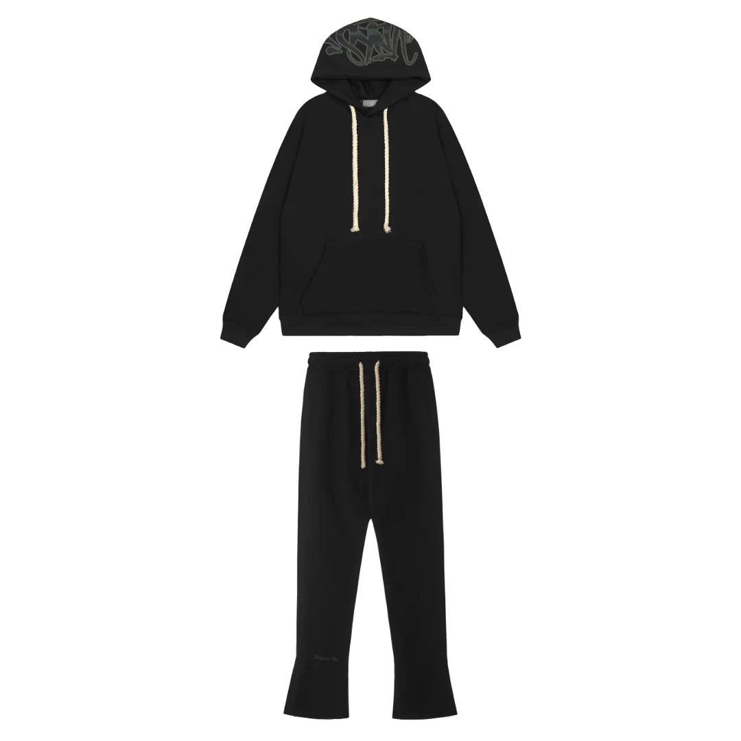 Syna Logo Black Tracksuit