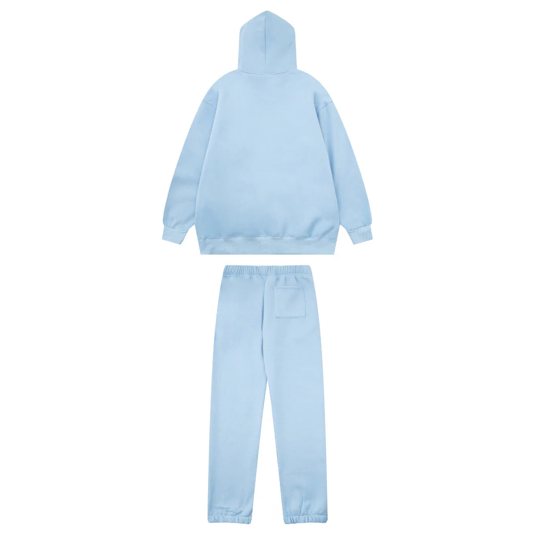 Sp5der Tracksuit Baby Blue