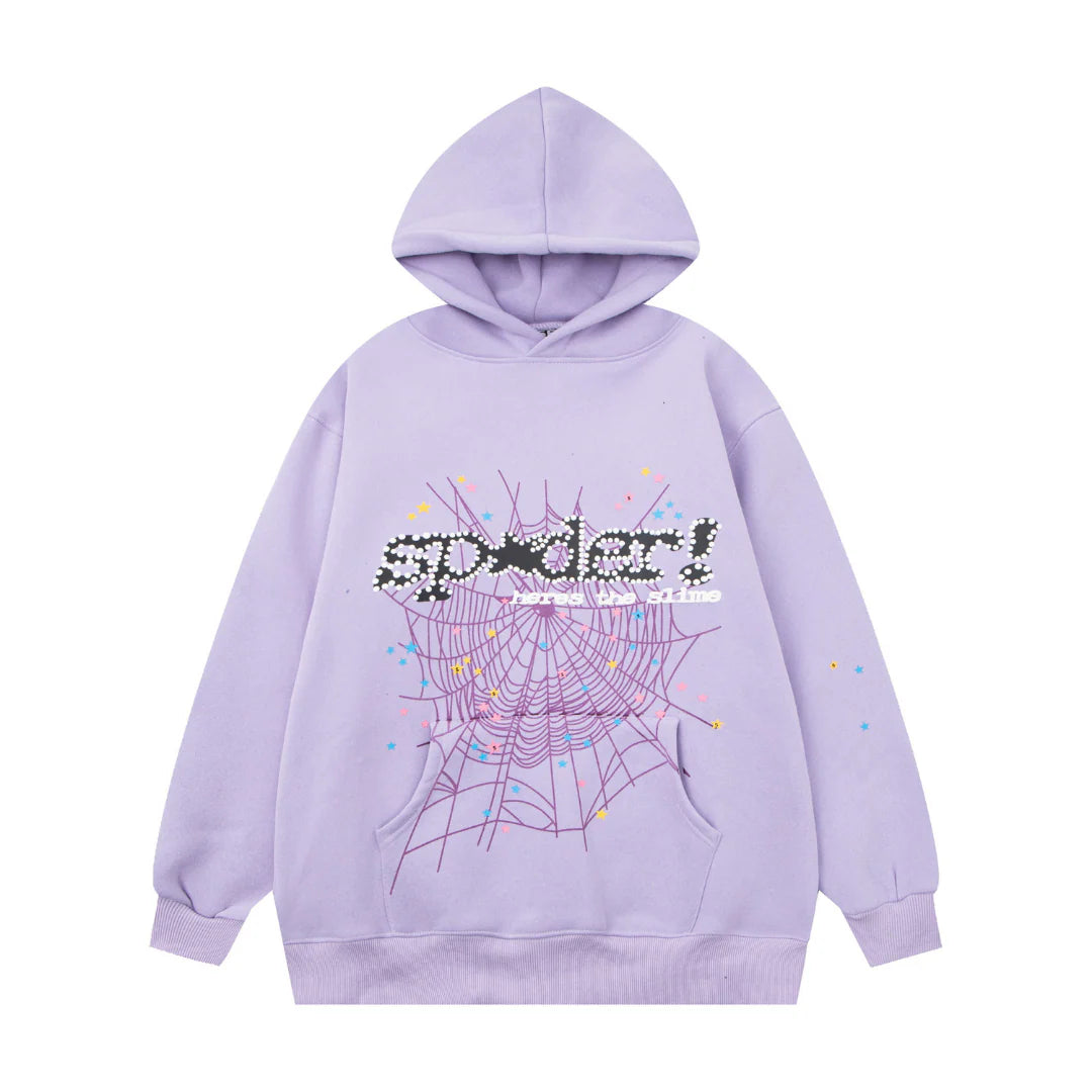 Sp5der Tracksuit Light Purple
